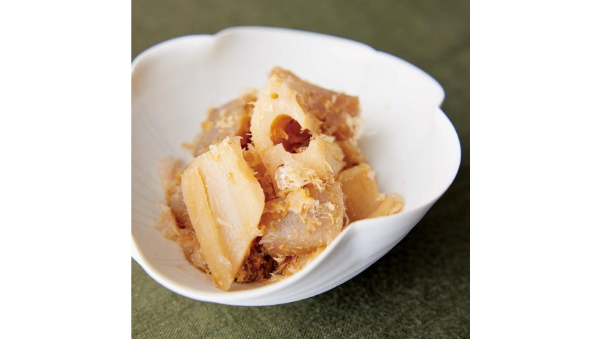 れんこんの土佐あえ