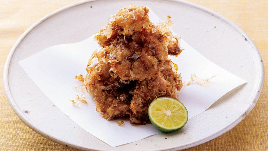 鶏肉のおかか揚げ