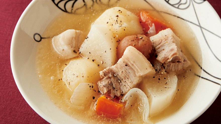 根菜あつまれポトフ