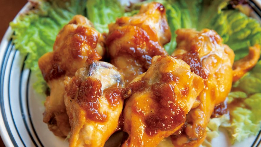 手羽元のりんごジャム煮