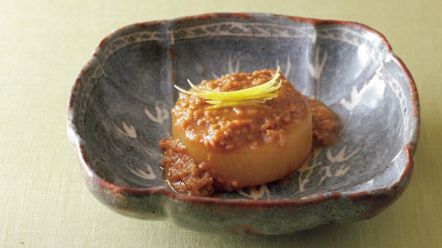 大根のそぼろ煮