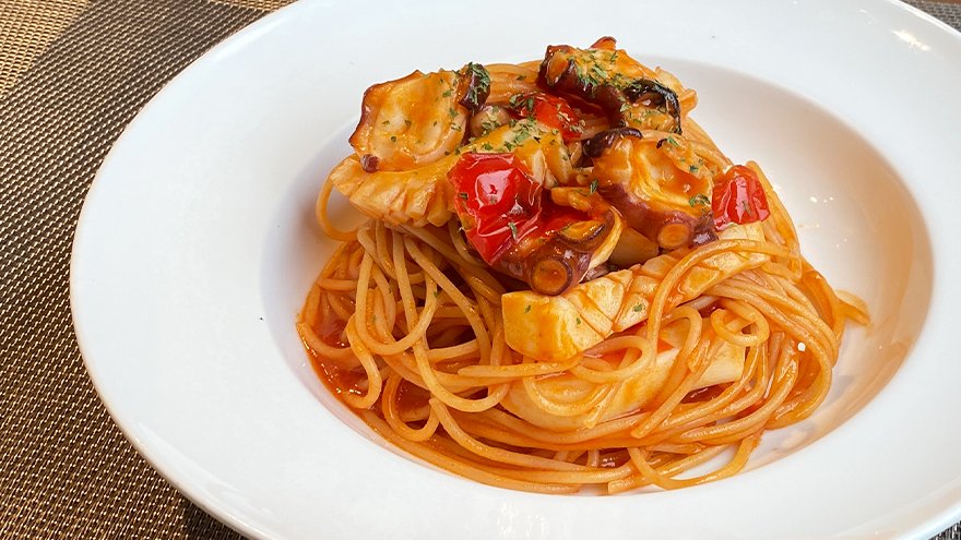 ゆでない特急ペスカトーレ