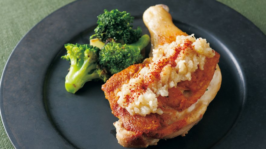 ガーリックローストチキン