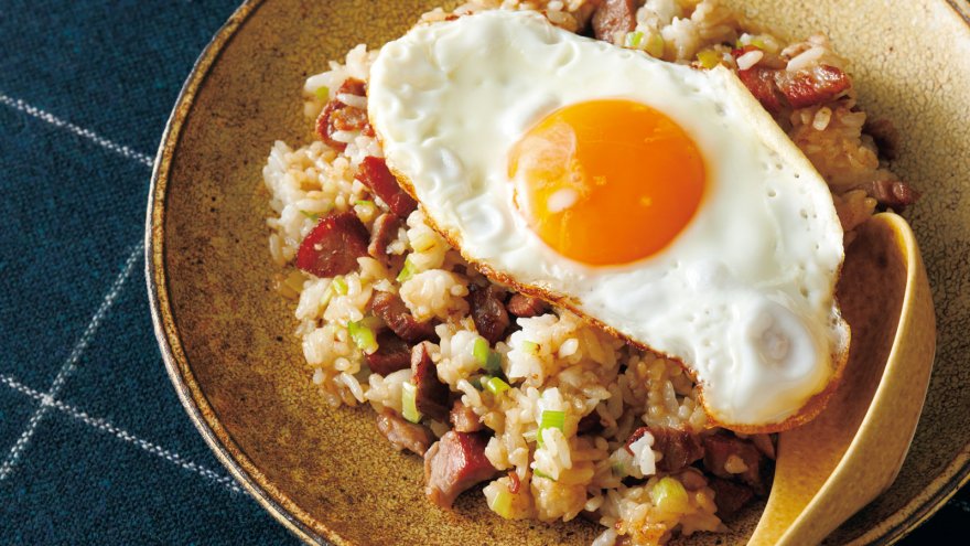 香味チャーシューのチャーハン