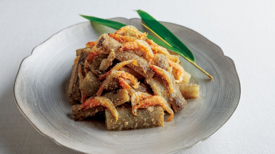 桜えび入りたたきごぼう