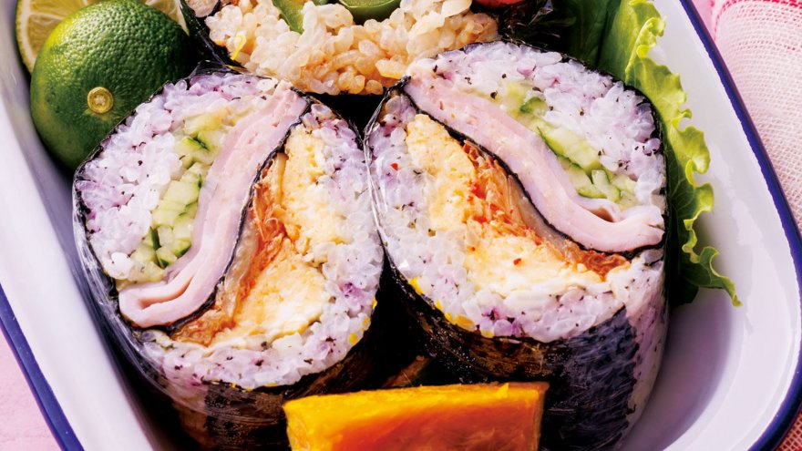 赤じそふりかけおにぎり