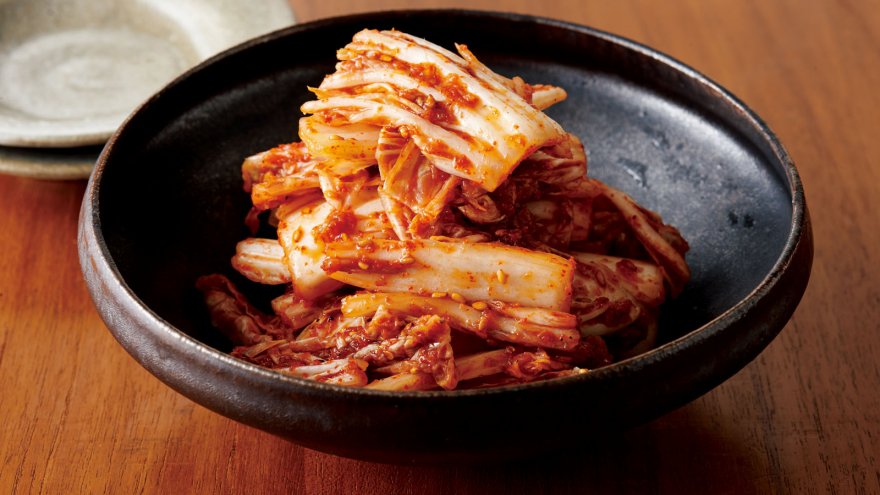 白菜の即席キムチ風