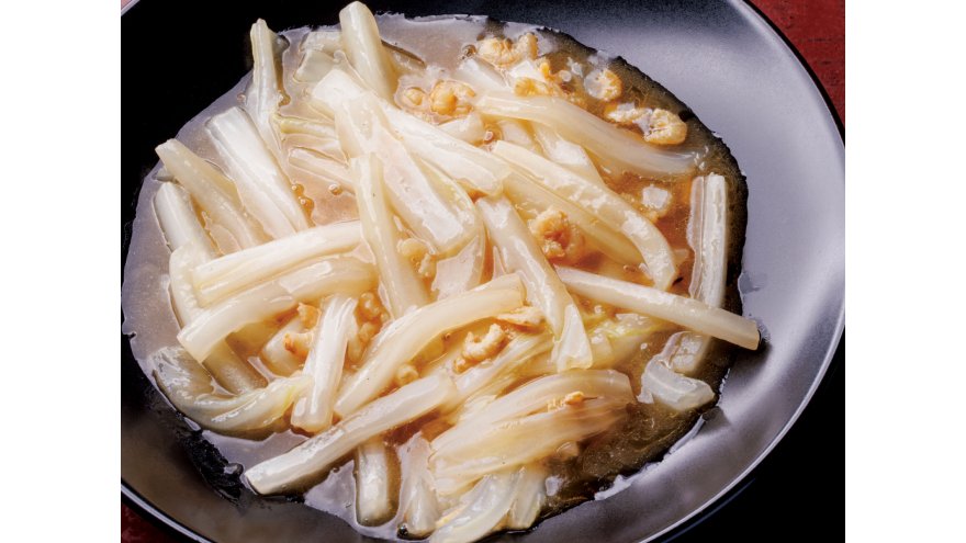 白菜と干しえびの炒め煮