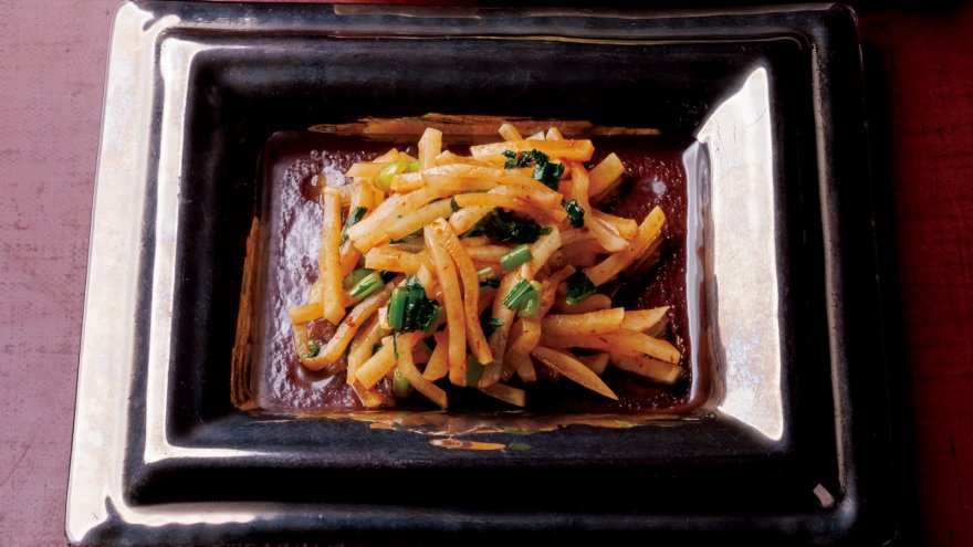 かぶのピリ辛あえ