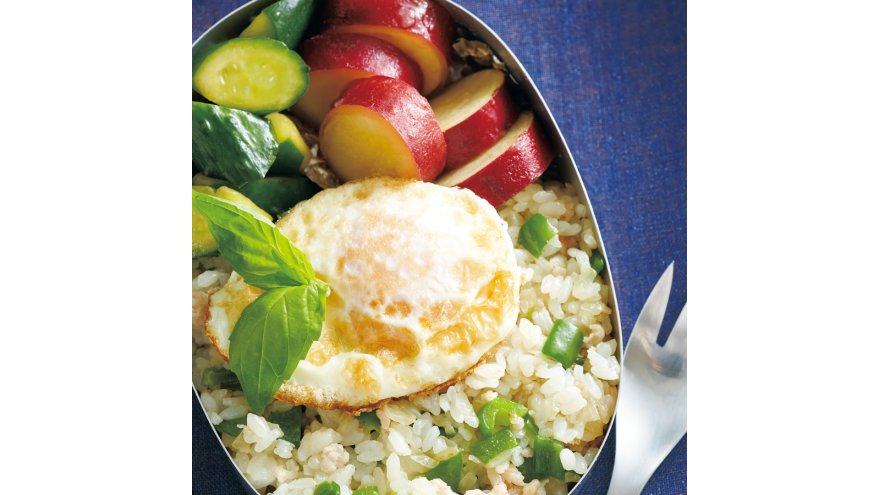 ガパオ風チャーハン弁当