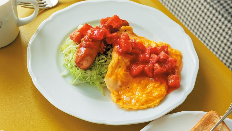 手づくりトマトケチャップ＆朝食プレート