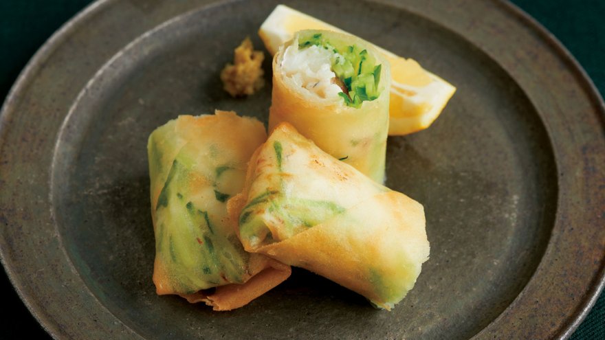 なめろうの春巻