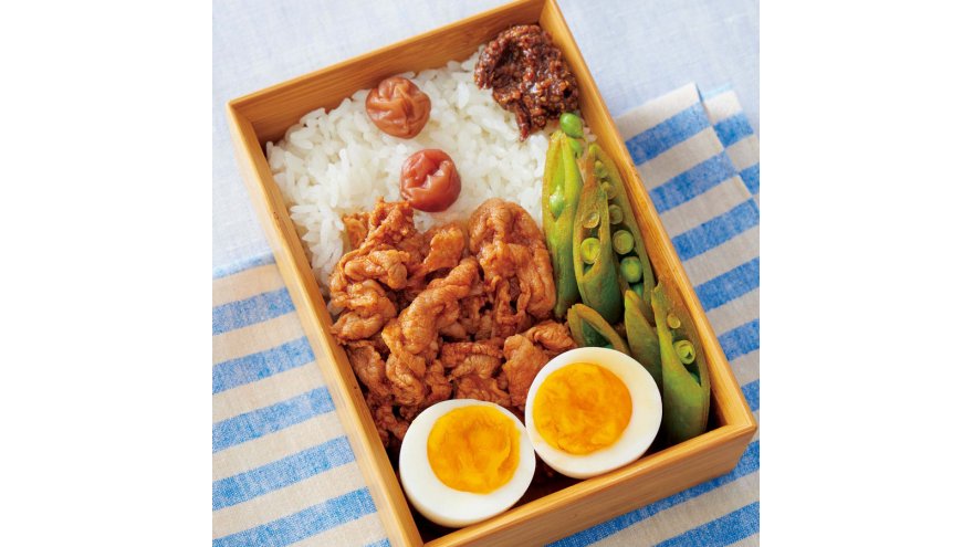 ケチャップ豚弁当