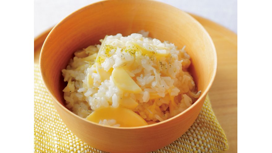 たけのことじゃこのおじや