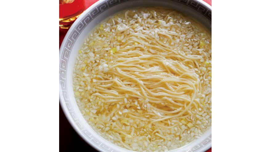 鶏清湯の塩ラーメン