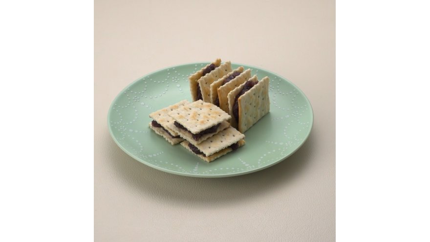 焼酎あんこのクラッカーサンド