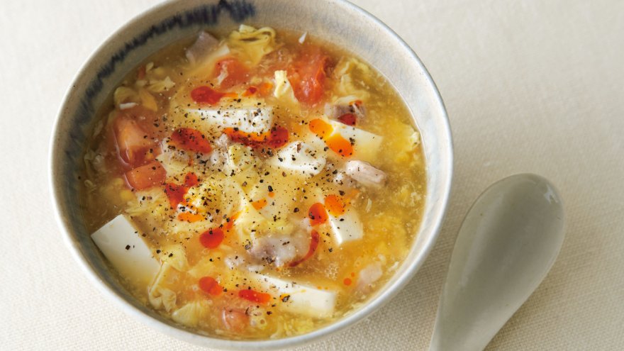 酸辣湯（サンラータン）