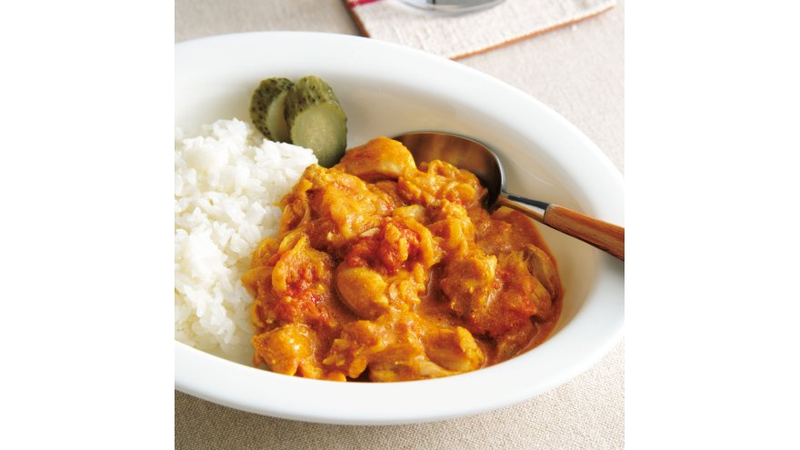 冷凍トマトカレー