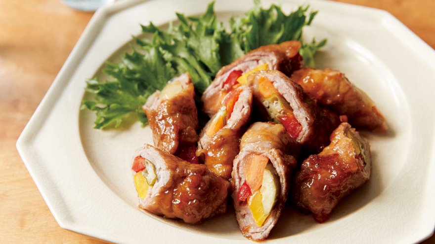 肉巻きピクルス