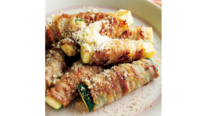 ズッキーニの肉巻き