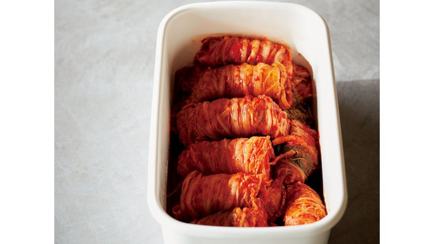 白菜ロールキムチ