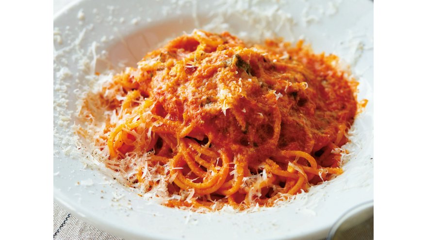 基本のトマトソースパスタ