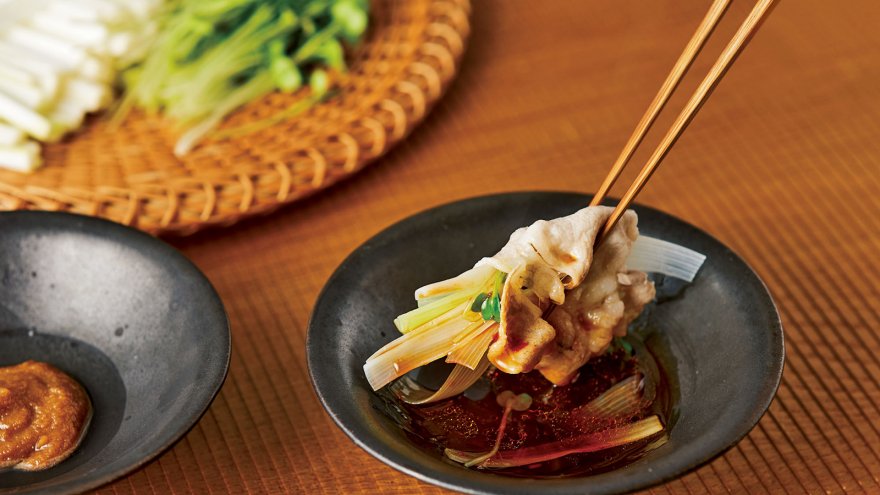 ねぎたっぷり しゃぶしゃぶ