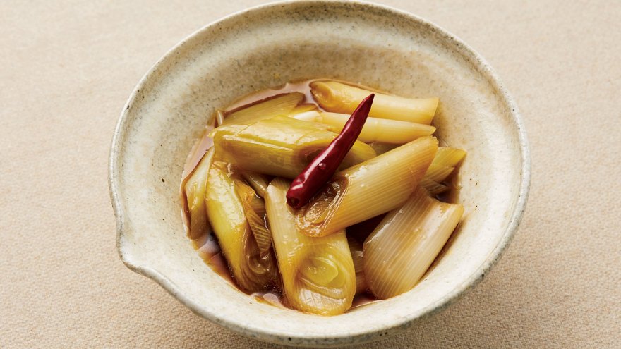 ねぎの香味漬け