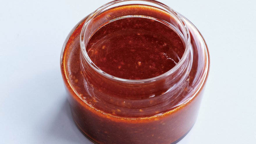 ピリ辛みそごまだれ