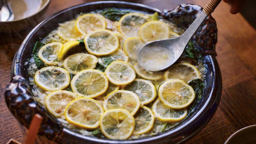 ほっこりレモン鍋