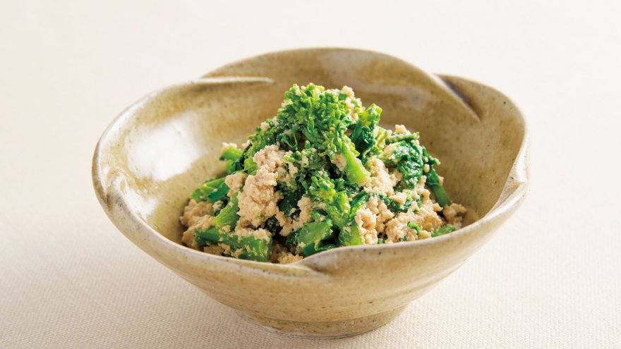 菜の花の白あえ