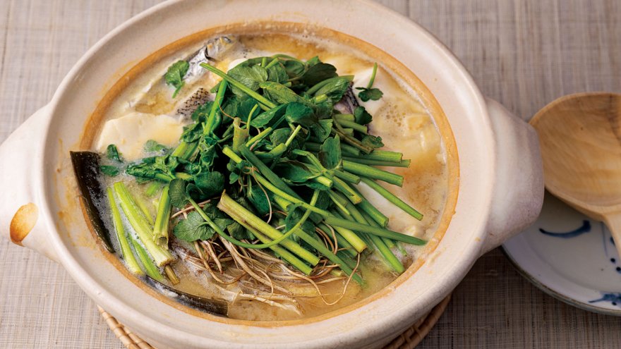 たら大根の白みそ鍋