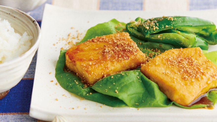 切り身魚の酢照り焼き