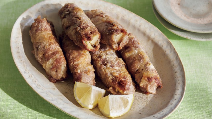 たけのこの肉巻き