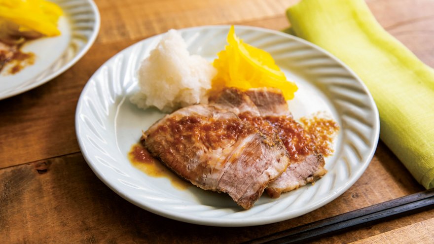 昆布しょうゆ豚