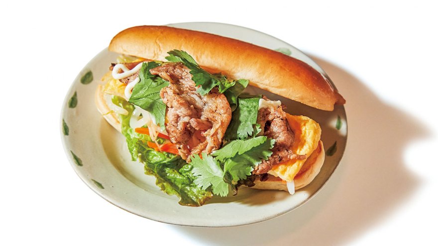 バインミー風サンド