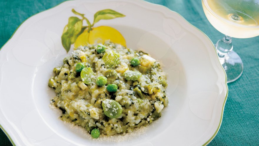 春野菜のリゾット