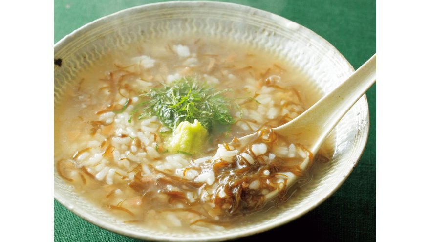 もずくの梅ぞうすい