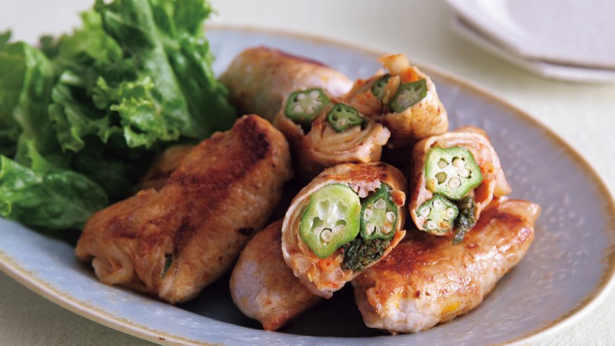 豚キムチロール