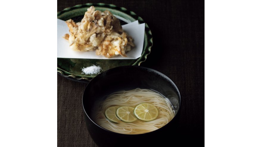 まいたけにゅうめん