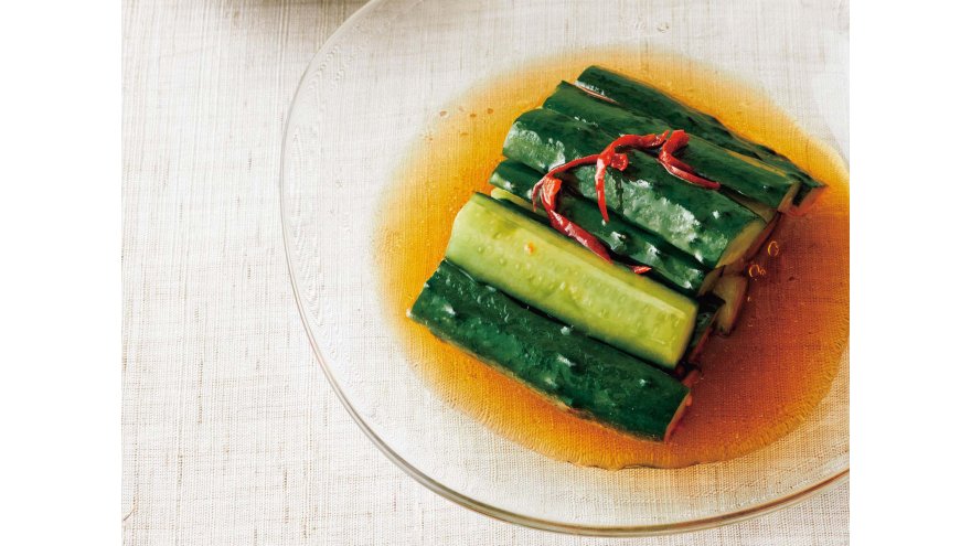 きゅうりの甘酢漬け