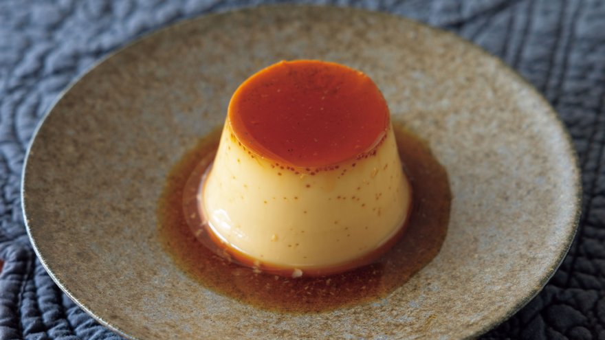 ほうじ茶プリン