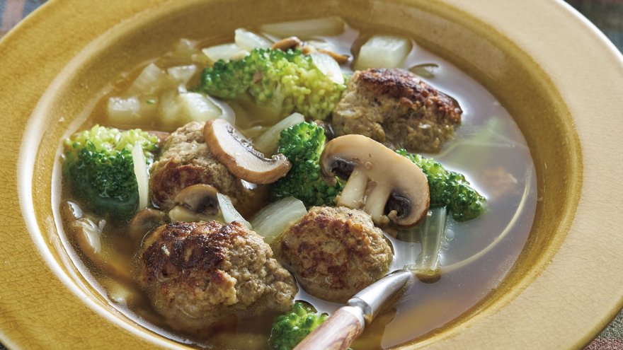 ミートボールinスープ