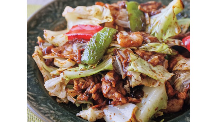 豚肉のホイコーロー風炒め