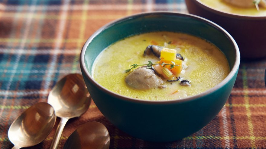 かきのクリームスープ