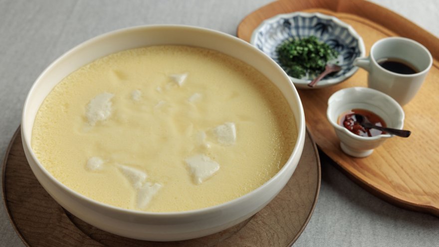豆腐入り茶碗蒸し