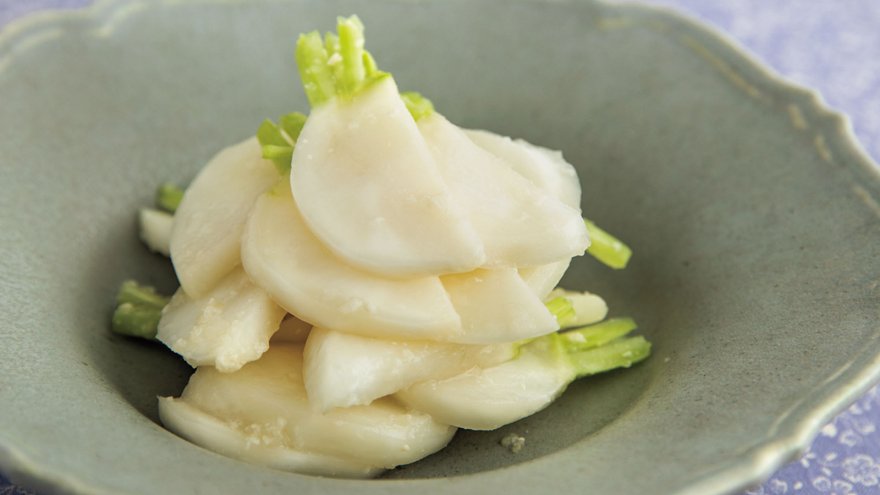 かぶのたまねぎ麹マリネ