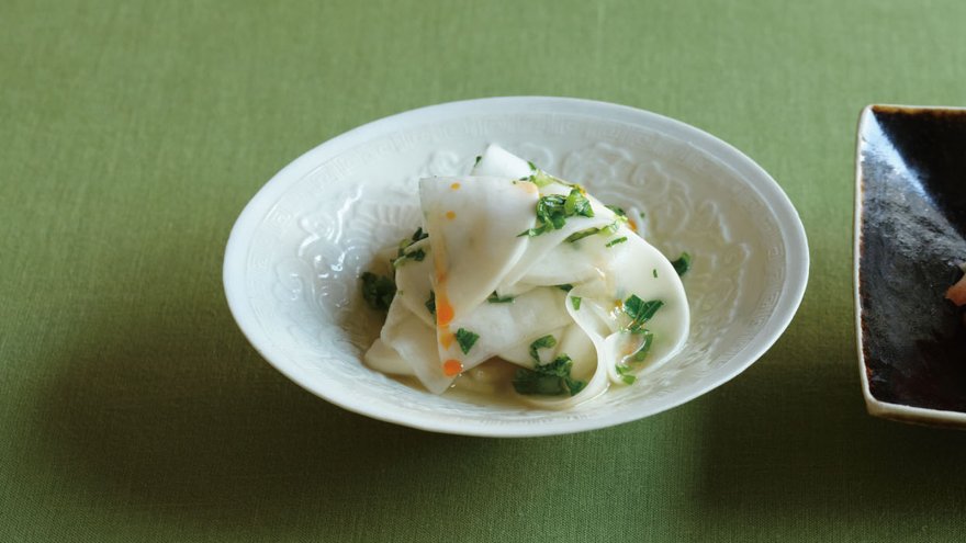 かぶのラー油あえ