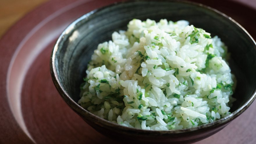 水菜の香りご飯