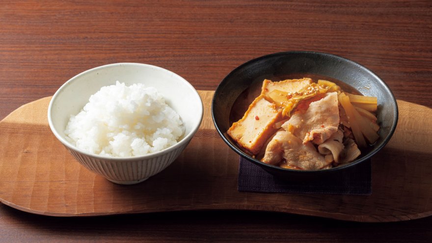 豚肉と大根のピリ辛煮